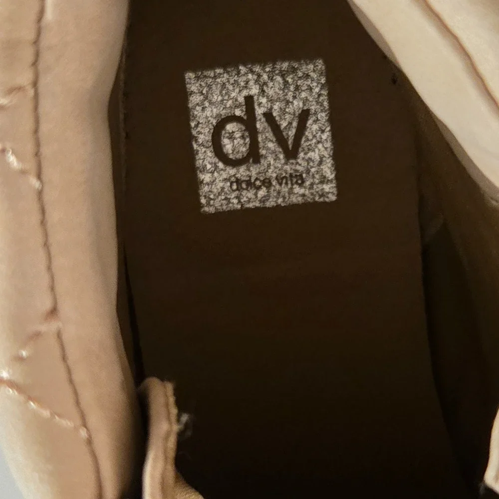 Dolce Vita Girls Quilted Combat Boots‎ – Blush With Box REELY 1yr EUC